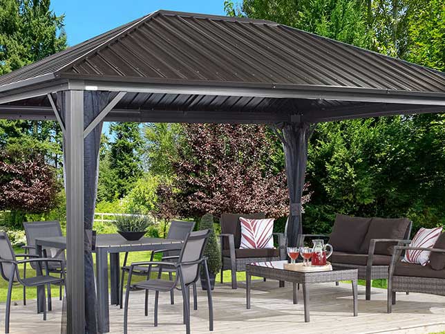 12 Foot Wide Gazebos from SOJAG